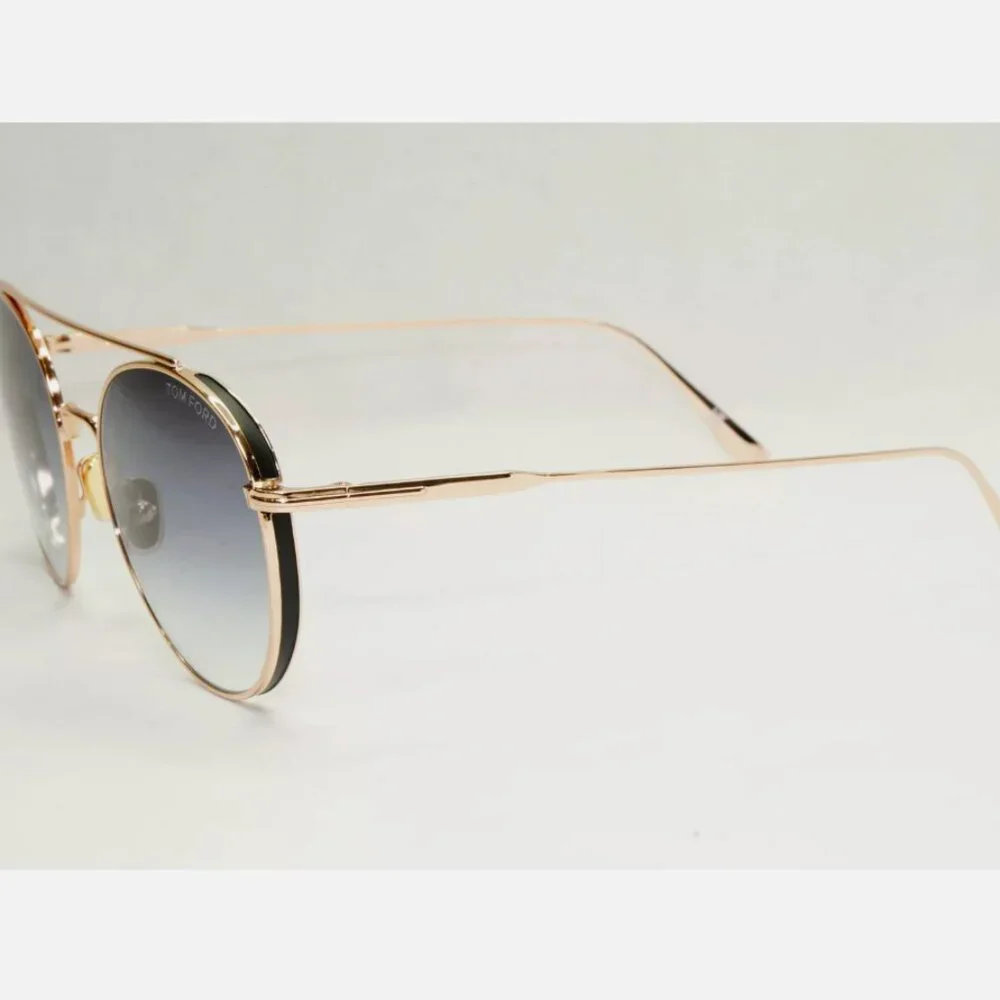 Tom Ford Round Metal Sunglasses